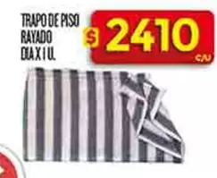 Dia - TRAPO DE PISO RAYADO DIA X 1 U.