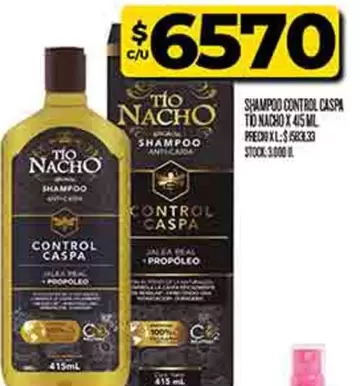 tio nacho - SHAMPOO CONTROL CASPA