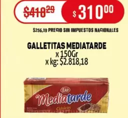 Lia - GALLETITAS MEDIATARDE