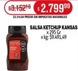 X$ - SALSA KETCHUP