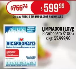 Love - Bicarbonato X100G