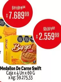 Swift - Medallon De Carne