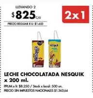 Nesquik - LECHE CHOCOLATADA