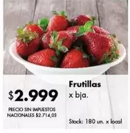 X$ - Frutillas