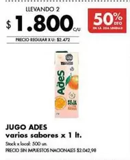 Ades - JUGO ADES
