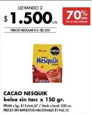 Nesquik - CACAO NESQUIK