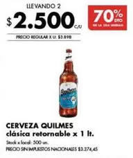 Quilmes - CERVEZA QUILMES
