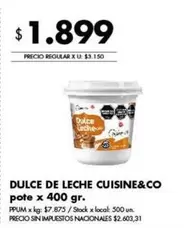 X$ - DULCE DE LECHE