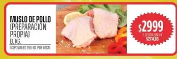 MUSLO DE POLLO