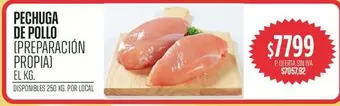 PECHUGA DE POLLO