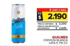 Quilmes - Cerveza Blanca