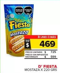 D Fiesta - Mostaza 