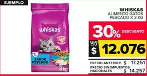 Whiskas - Alimento Gatos Pescado