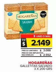 Hogareñas - Galletitas Salvado