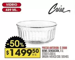 Origen - BOWL SENSACIÓN