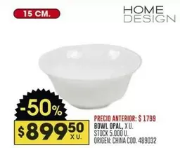Origen - BOWL OPAL