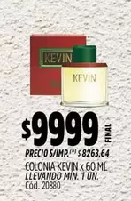 Kevin - COLONIA x 60 ML