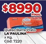 La paulina - Queso Barra Prato