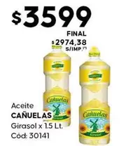 cañuelas - Girasol x 1.5 Lt.