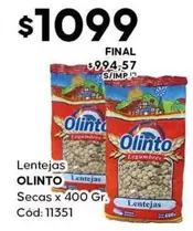olinto - Lentejas