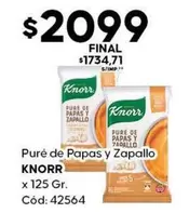 Knorr - Puré de Papas y Zapallo