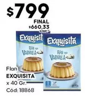 Exquisita - Flan