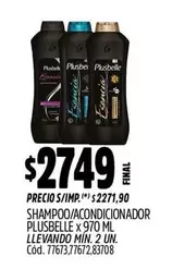 Plusbelle - SHAMPOO/ACONDICIONADOR