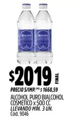 Bialcohol - ALCOHOL PURO BIALCOHOL COSMETICO
