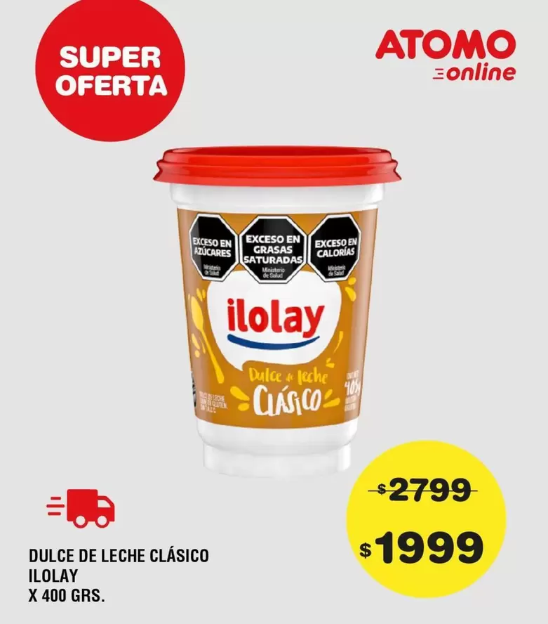 Ilolay - DULCE DE LECHE CLÁSICO