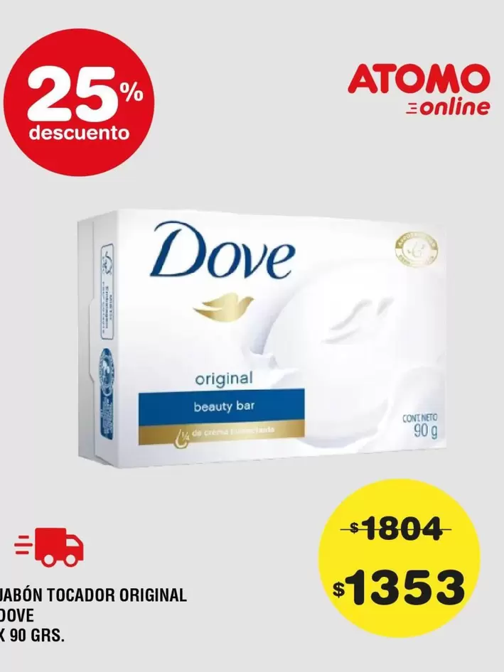 Dove - JABON TOCADOR ORIGINAL