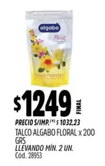 Algabo - TALCO FLORAL
