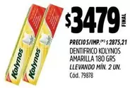Kolynos - DENTIFRICO