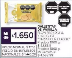 Flow - GALLETITAS DE VAINILLA