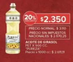 Pureza - ACEITE DE GIRASOL