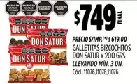 Don Satur - GALLETITAS BIZCOCHITOS