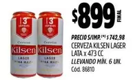 X$ - CERVEZA LAGER