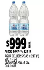 Cellier - AGUA S/GAS