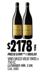 X$ - VIEJO TINTO