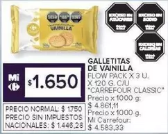 Flow - GALLETITAS DE VAINILLA