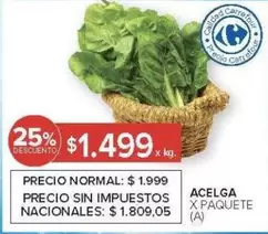 X$ - ACELGA