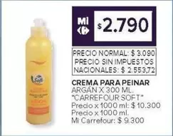 X$ - CREMA PARA PEINAR