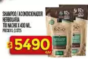 tio nacho - SHAMPOO/ACONDICIONADOR