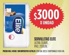 Elite - SERVILLETAS