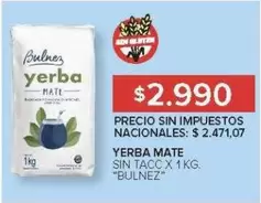X$ - YERBA MATE
