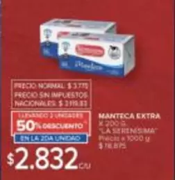 MANTECA EXTRA