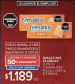 Cerealitas - GALLETITAS CLÁSICAS
