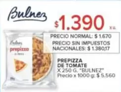 X$ - PREPIZZA DE TOMATE