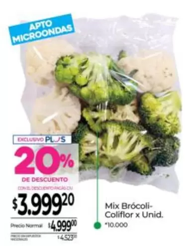X$ - Mix Brócoli-Coliflor x Unid.