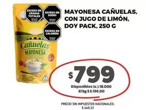 cañuelas - MAYONESA