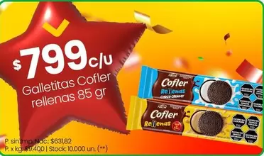 Cofler - Galletitas